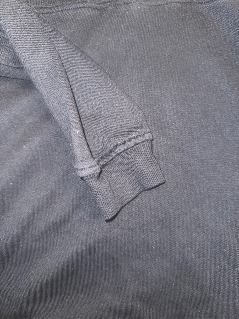 Old Navy Black Quarter-Zip Pullover Hoodie - Picture 8 of 9